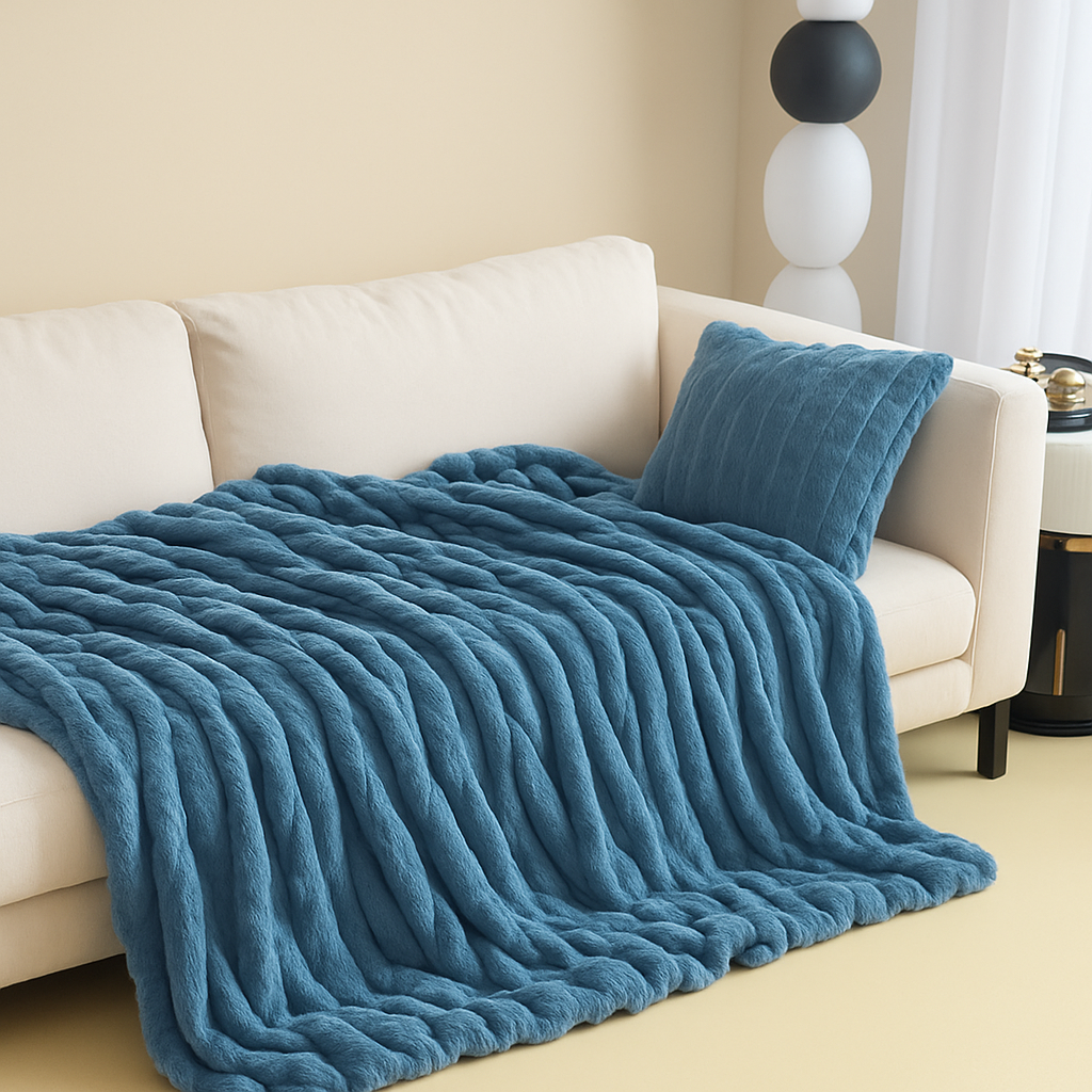 Luxury Double-Sided Plush Blanket – Ultra Soft & Cosy Throw