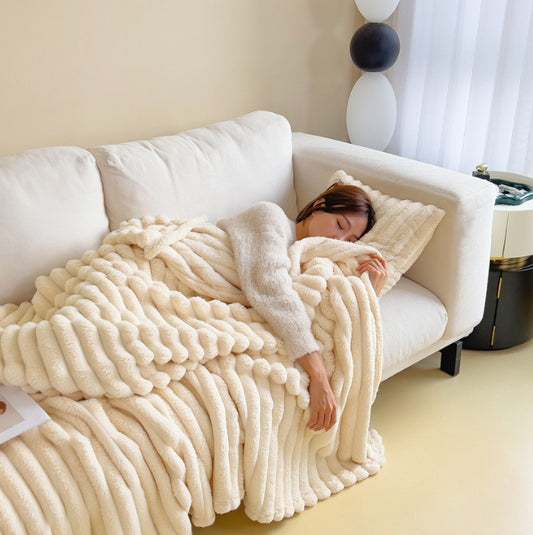 Luxury Double-Sided Plush Blanket – Ultra Soft & Cosy Throw