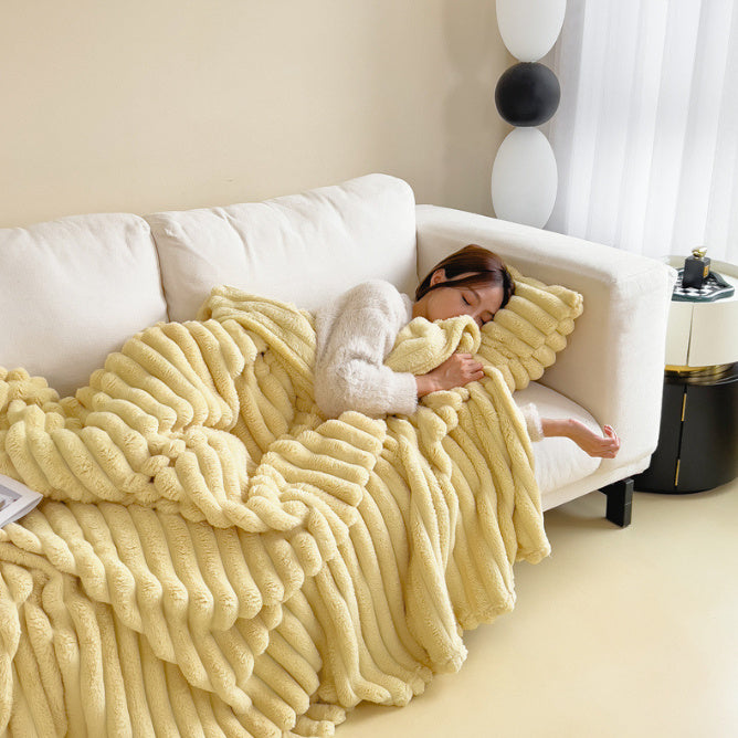Luxury Double-Sided Plush Blanket – Ultra Soft & Cosy Throw